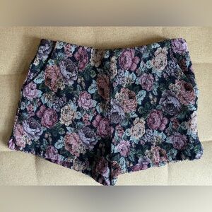 Blu Pepper Floral Women's Shorts - Multicolor